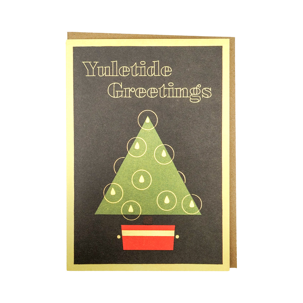 Yuletide Greetings greeting card