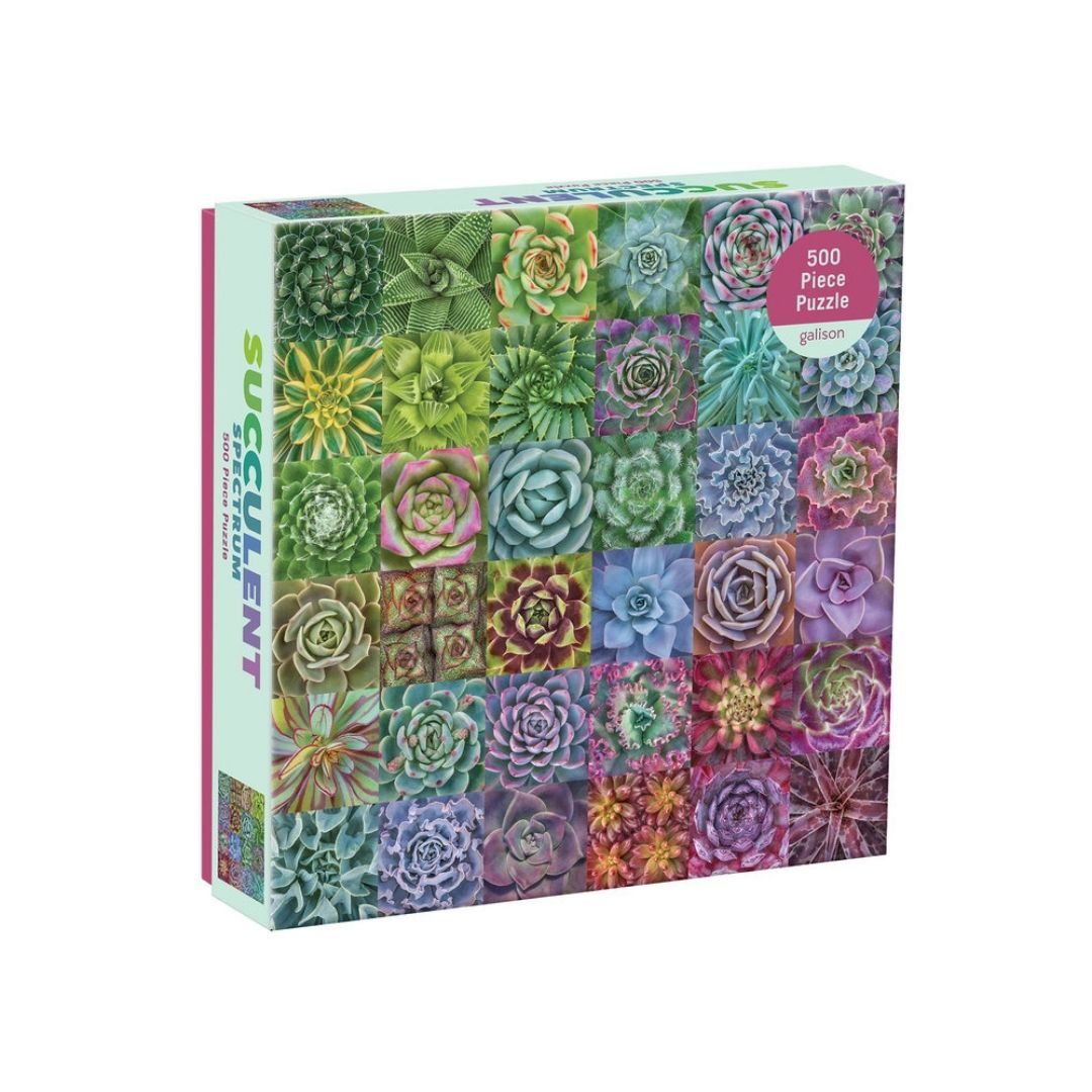 Succulent Spectrum jigsaw puzzle