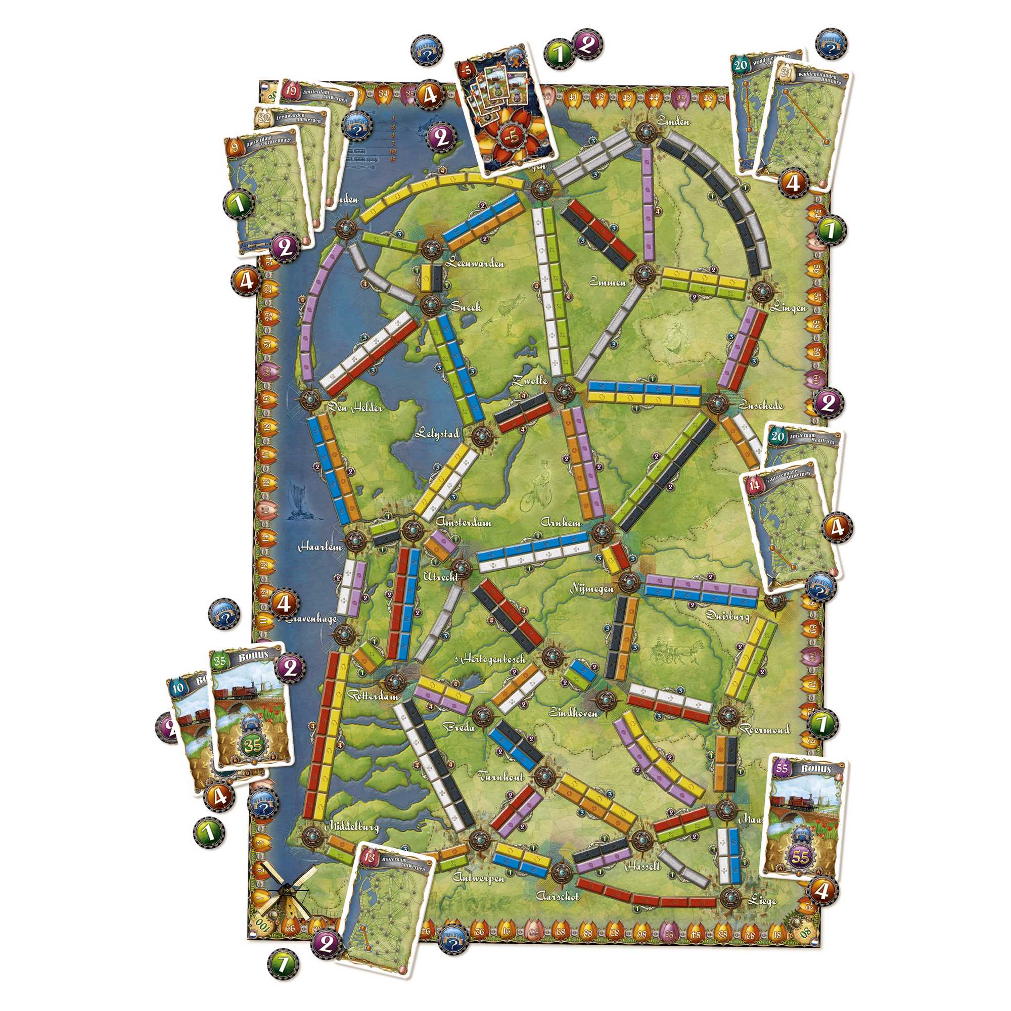 Ticket to Ride Netherlands: Map Collection 4
