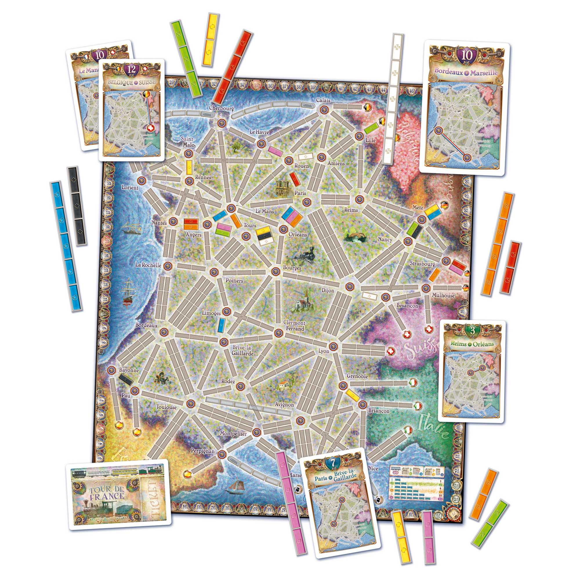Ticket To Ride France & Old West: Map Collection 6