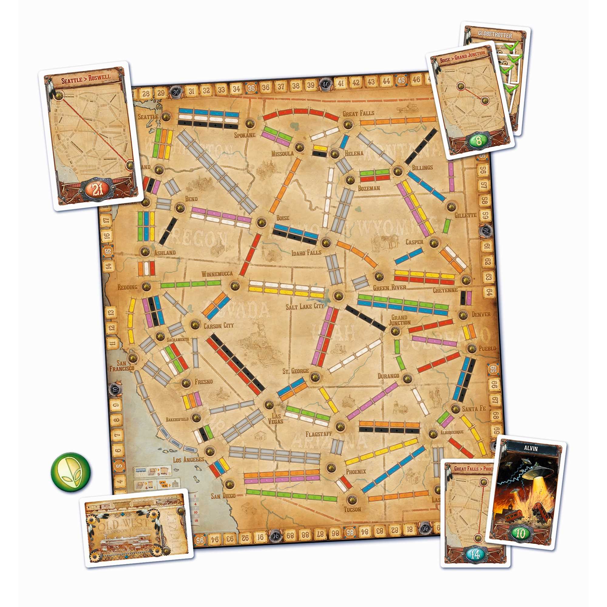 Ticket To Ride France & Old West: Map Collection 6