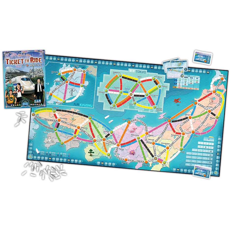 Ticket to Ride Japan & Italy: Map Collection 7