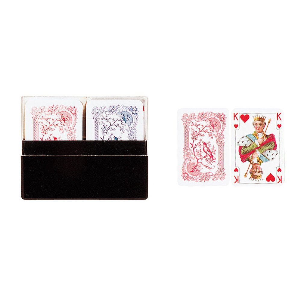 Miniature Patience playing cards - double deck